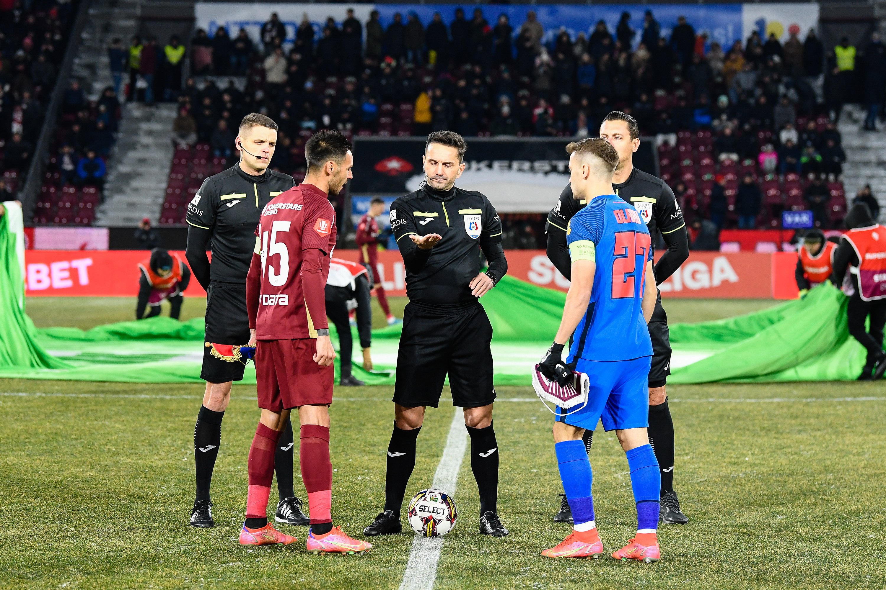 CFR Cluj, fără trei titulari la meciul cu FCSB. Bucureștenii au și ei probleme de lot