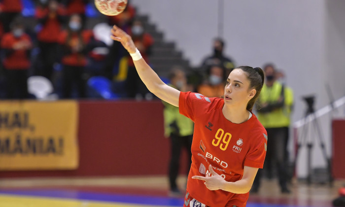 HANDBAL FEMININ:ROMANIA-INSULELE FEROE, PRELIMINARIILE CE 2022 (6.10.2021)