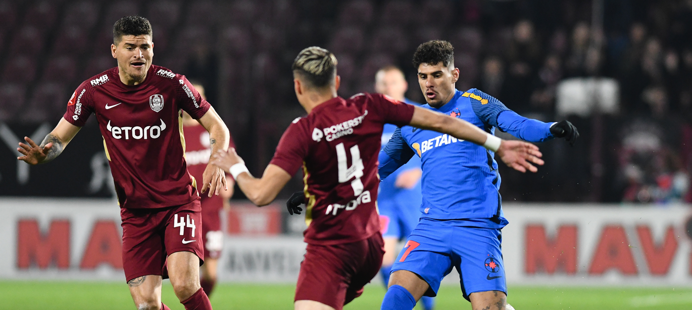 Avantaj Farul! Așa arată clasamentul play-off-ului SuperLigii, după CFR Cluj - FCSB 1-1