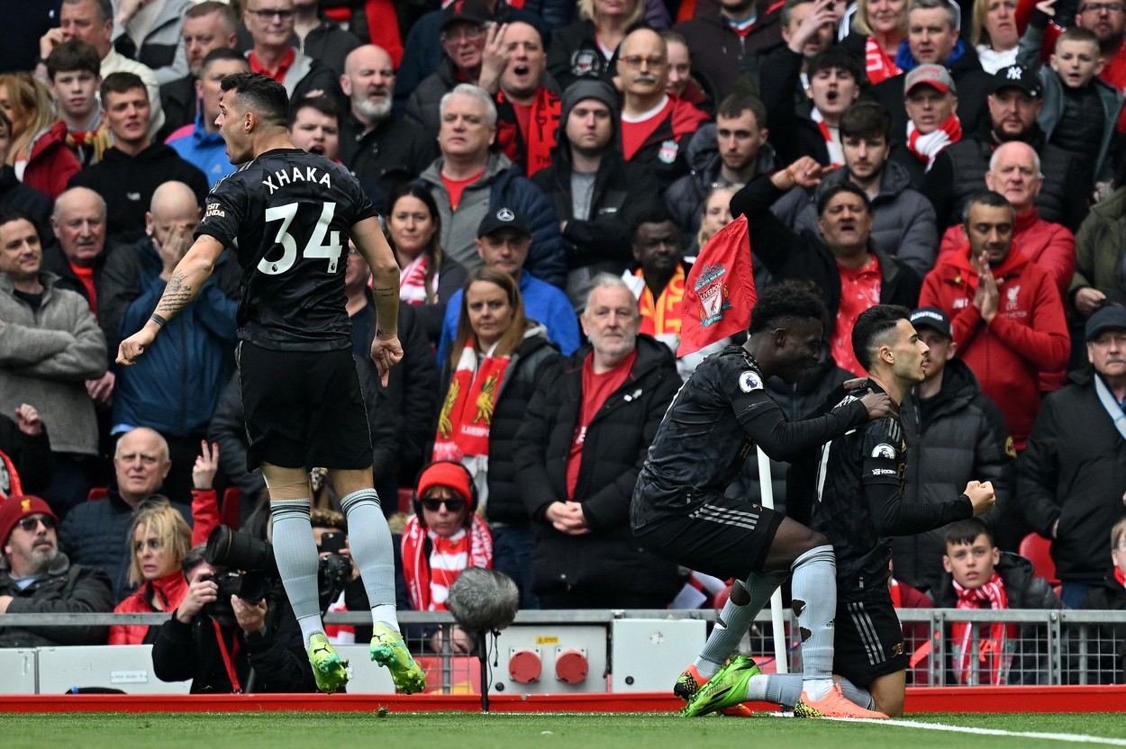 Liverpool - Arsenal 2-2. Meci superb pe Anfield Road! Gazdele au ratat victoria în prelungiri