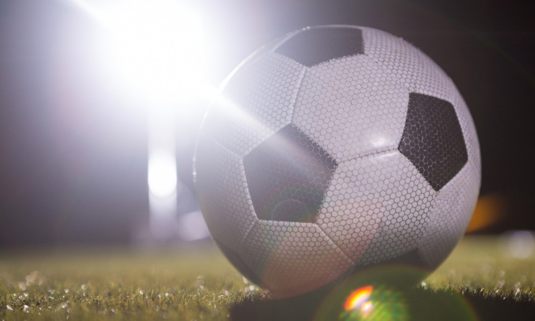 Close-up of soccer ball