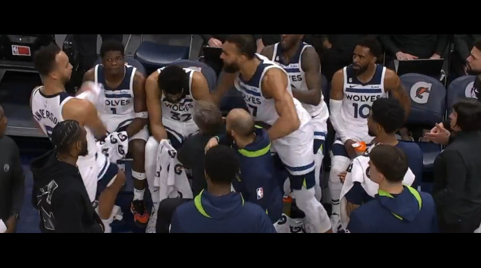 Rudy Gobert și Kyle Anderson, conflict la un meci din NBA / Foto: Twitter