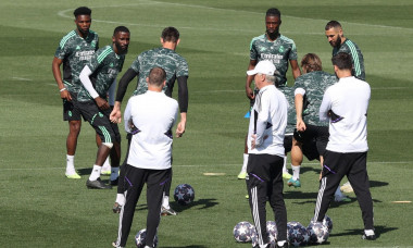 Champions League, Real Madrid in Training, Spain - 11 Apr 2023