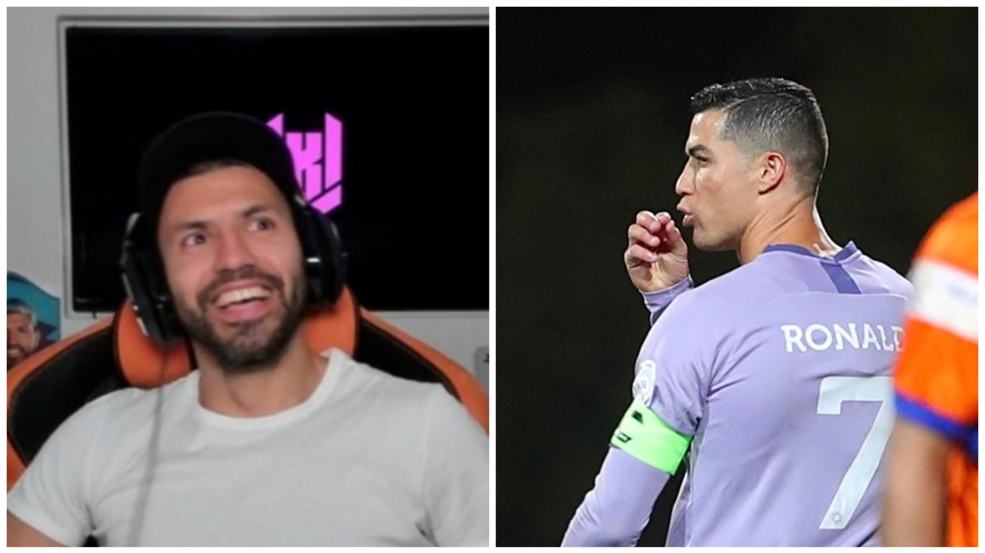 Sergio Aguero l-a ”atacat” din nou pe Cristiano Ronaldo: ”Toate golurile lui sunt din noroc pur!”