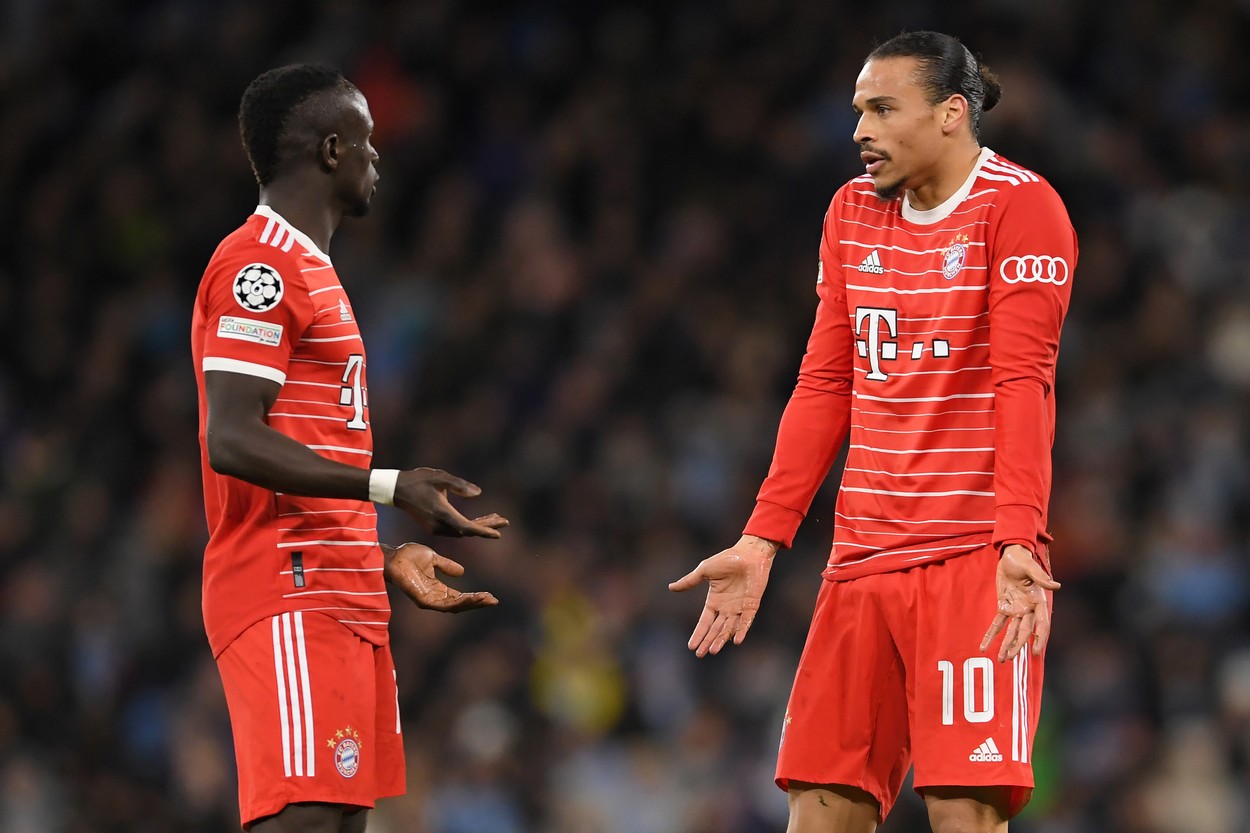 Bayern Munchen, gata de o decizie drastică! Sadio Mane ar putea fi dat afară după conflictul cu Leroy Sane