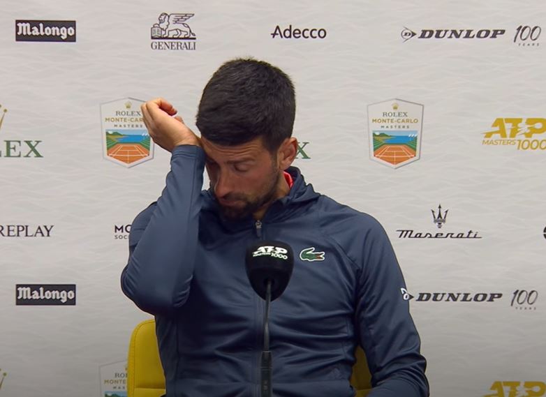 Novak Djokovic, “distrus” după eșecul neașteptat de la Monte Carlo! Moment delicat la conferința de presă