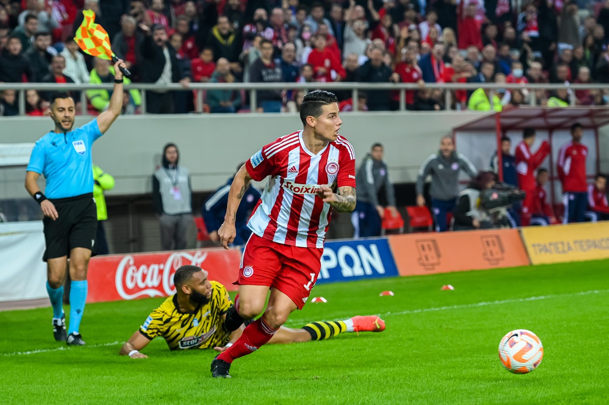 James Rodriguez și-a găsit o nouă echipă, după ce a plecat de la Olympiakos