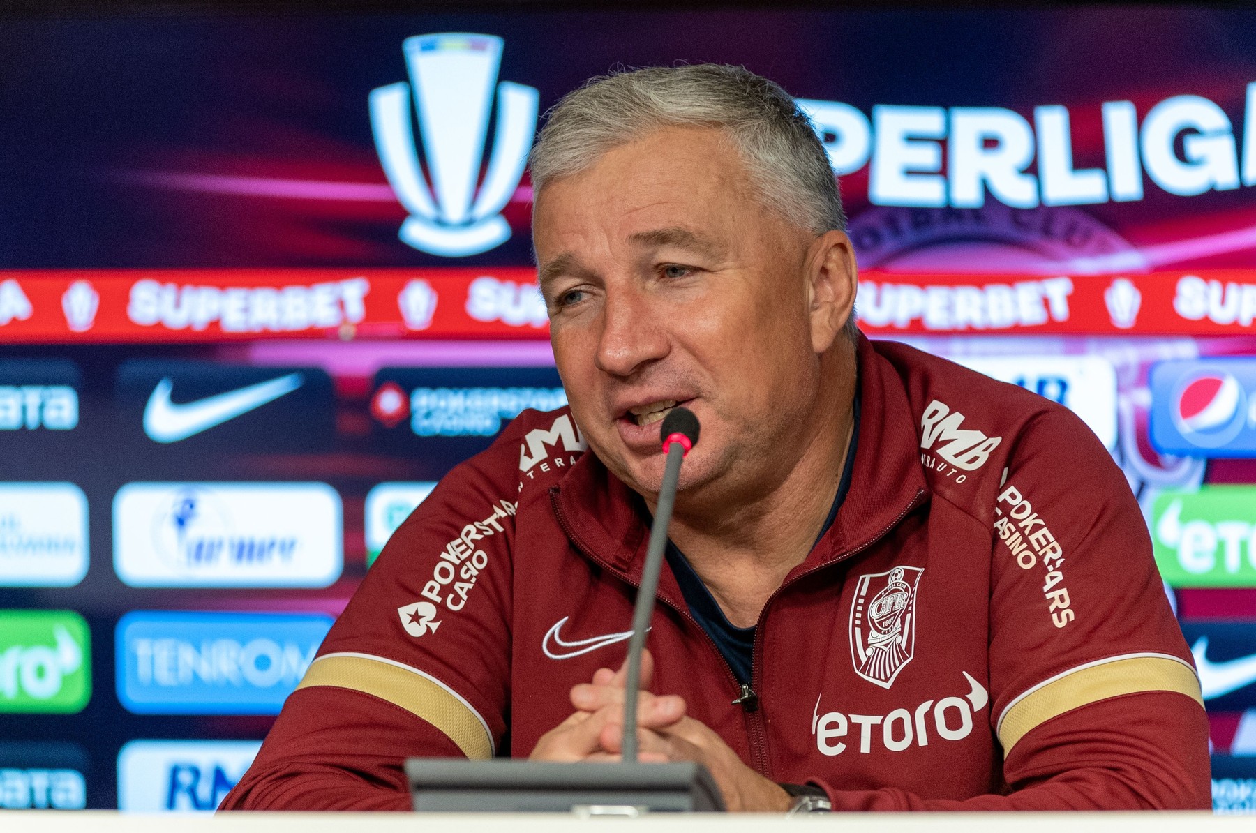 Cum l-a numit Ioan Varga pe Dan Petrescu, după ce antrenorul a semnat pe trei ani cu CFR Cluj