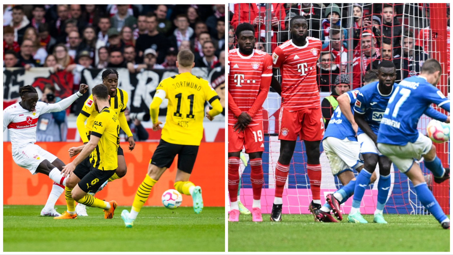 Bayern Munchen - Hoffenheim 1-1 și Stuttgart - Borussia Dortmund 3-3! Lupta la titlu continuă în Bundesliga