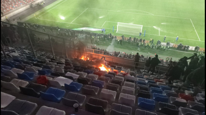 Imagini spectaculoase în Liga 2: Steaua, victorie în primul meci oficial  disputat pe noul stadion din Ghencea / Când echipele au și galerii -  HotNews.ro