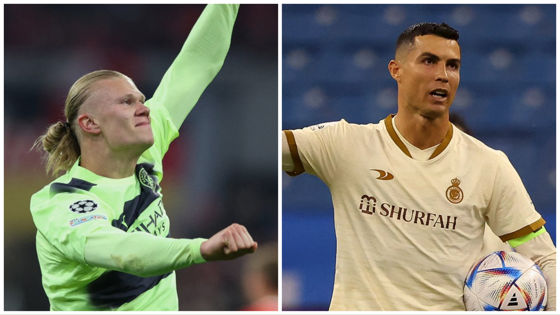 Comparația dintre Haaland și Ronaldo care este adevărată, deși este greu de crezut