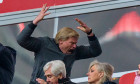 Oliver KAHN, FCB CEO, Vorstandsvorsitzender der FC Bayern MĂĽnchen AG, angry due to dismissed chance for goal in the matc