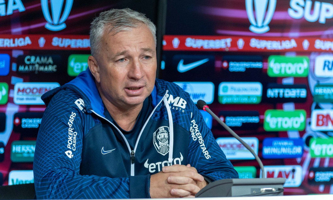 Dan Petrescu, CFR Cluj Coach Press Conference Before The Game Against FCSB, Cluj-Napoca, Romania - 04 Feb 2023