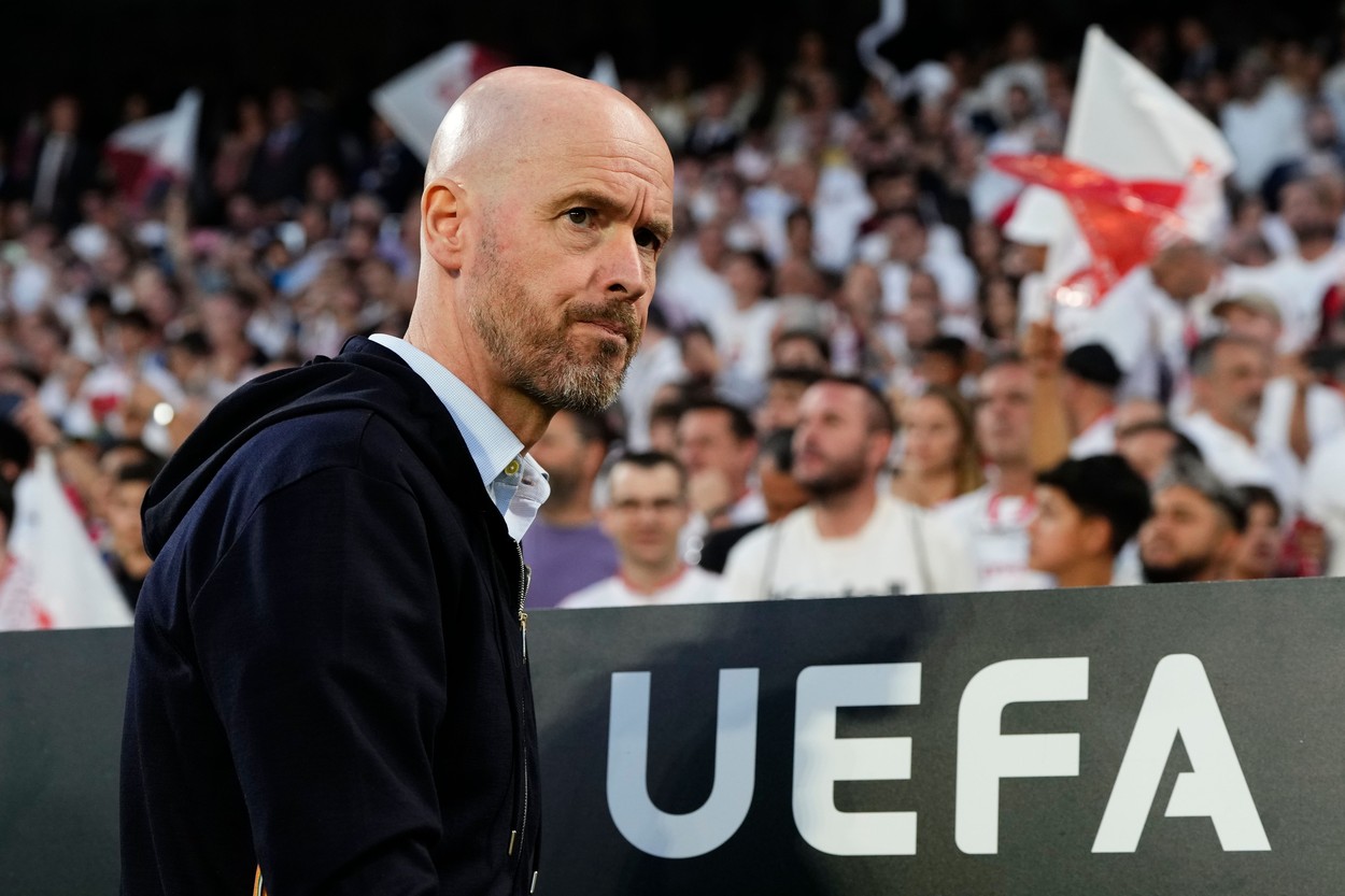 Erik ten Hag nu s-a ferit de cuvinte după eliminarea lui Manchester United din Europa League: De neacceptat!