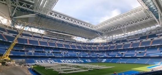 Au avansat lucrările la ”Santiago Bernabeu”! Noutatea și cum arată arena, la patru ani de la startul proiectului