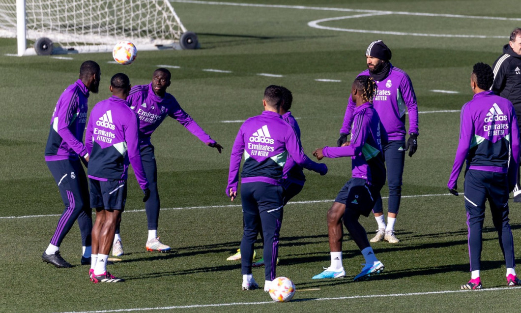 Real Madrid training session, Spain - 25 Jan 2023