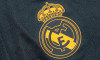 Paris, France -01 20 2022 : the Real Madrid logo on a football shirt