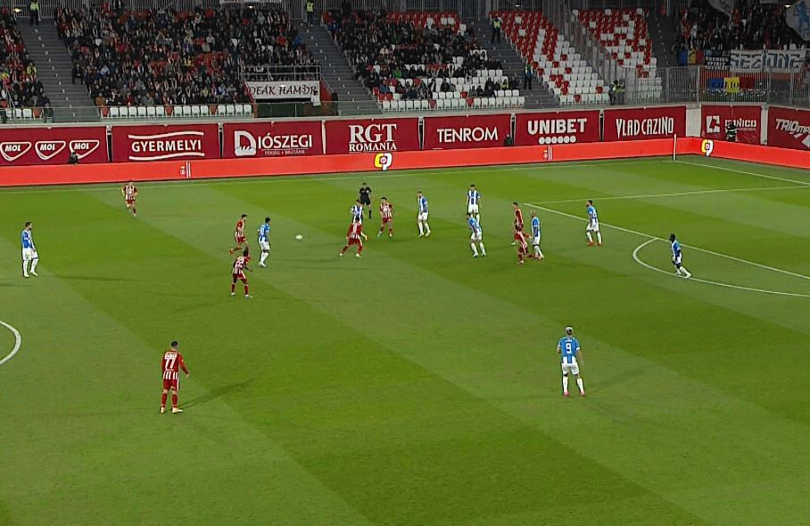Sepsi - Universitatea Craiova 0-0, ACUM, Digi Sport 1. Situații de ambele părți în prima repriză