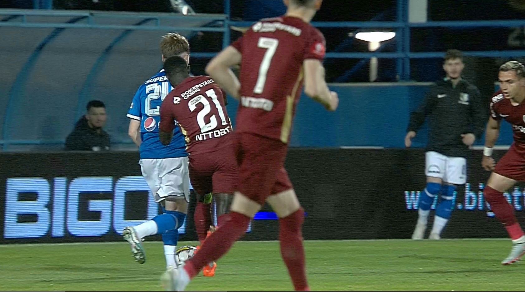 Farul - CFR Cluj 0-0, ACUM, la Digi Sport 1. Ambele echipe au câte o ocazie mare