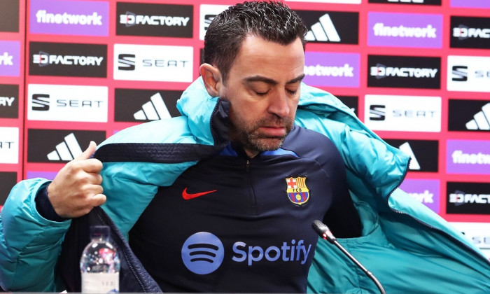 Xavi Hernandez Press Conference, Barcelona, Spain - 24 Jan 2023