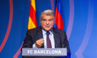 Joan Laporta press conference in Barcelona, Spain - 17 Apr 2023