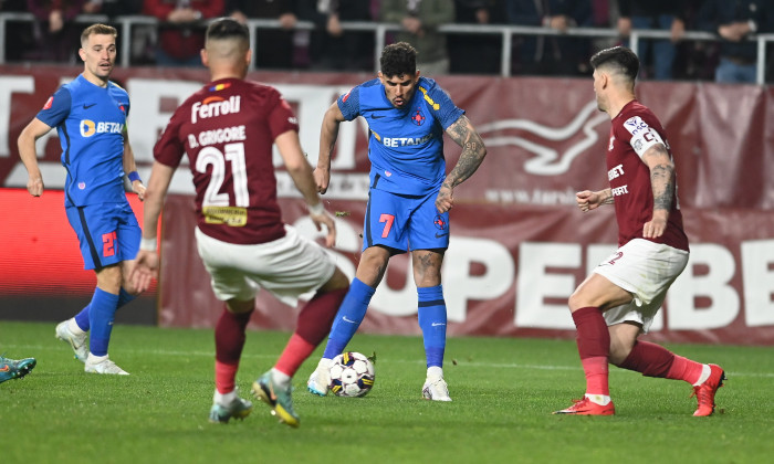 FOTBAL:RAPID BUCURESTI-FCSB, PLAY OFF SUPERLIGA SUPERBET (23.04.2023)