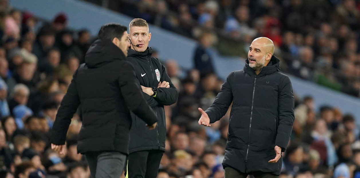 Mikel Arteta i-a răspuns lui Pep Guardiola cu zâmbetul pe buze
