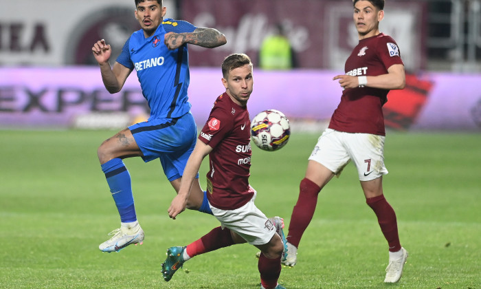 FOTBAL:RAPID BUCURESTI-FCSB, PLAY OFF SUPERLIGA SUPERBET (23.04.2023)