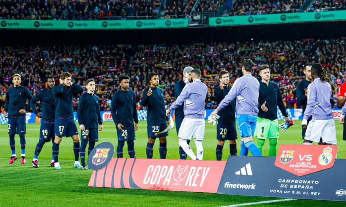 Spanish "Copa del Rey" Semi-Final 2nd leg match : FC Barcelona vs Real Madrid