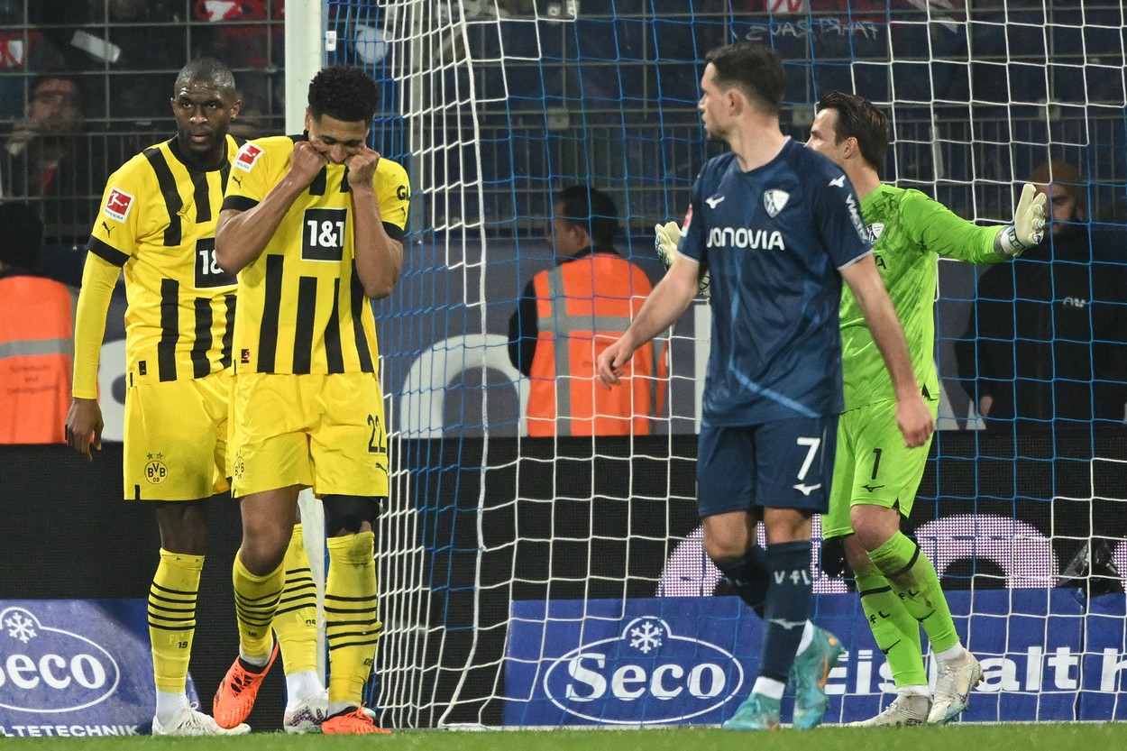 Bochum - Borussia Dortmund 1-1. Pas greșit facut de trupa lui Terzic, iar Bayern poate trece din nou pe primul loc