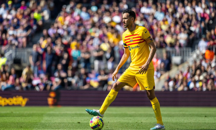 Spanish football La Liga match - FOOTBALL - SPANISH CHAMP - FC BARCELONA v ATLETICO MADRID, , Spain