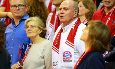 Präsident Uli Hoeneß Frau Susanne Sohn Florian FC Bayern Basketball 1 BBL FC Bayern Münch
