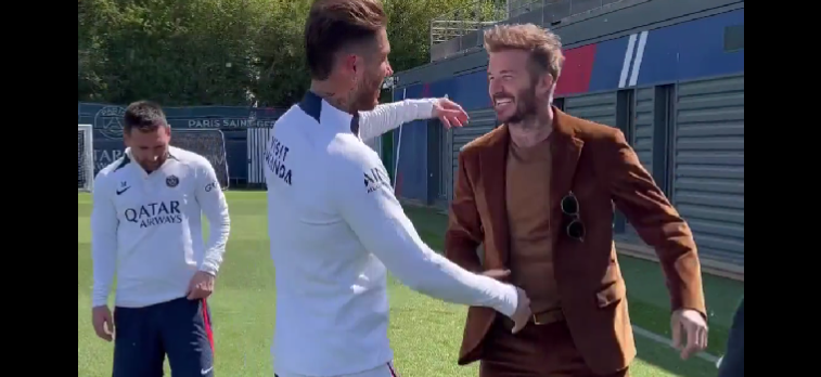 ”Internetul nu iartă pe nimeni”: ce făcea Lionel Messi în timp ce David Beckham vorbea cu Sergio Ramos și Kylian Mbappe