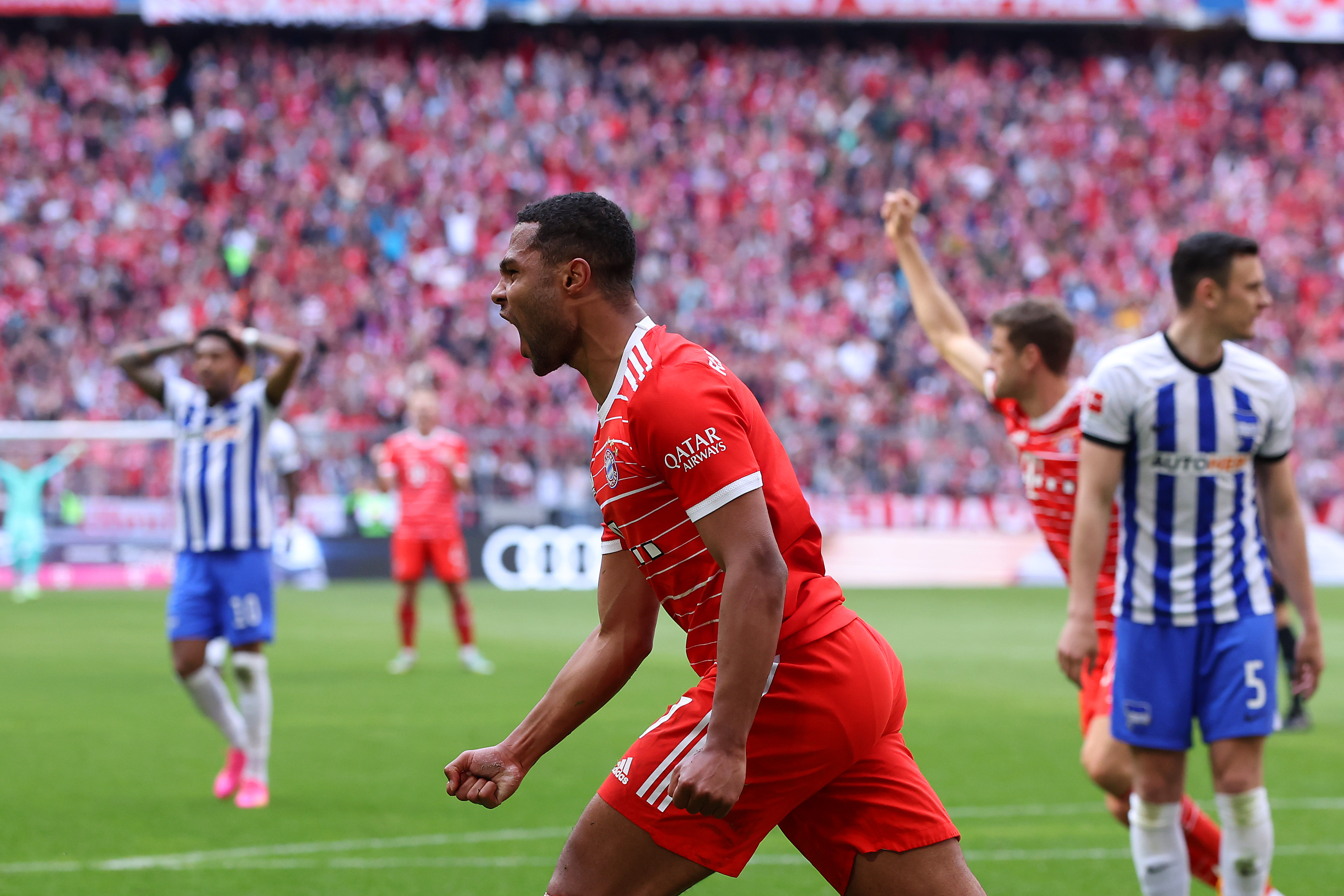 Bayern - Hertha 2-0. Bavarezii au forțat pe final, cu ultima clasată, și au redevenit lideri