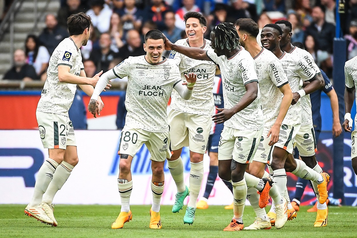 PSG - Lorient 1-3. Echipa lui Christophe Galtier este învinsă după trei meciuri consecutive câștigate