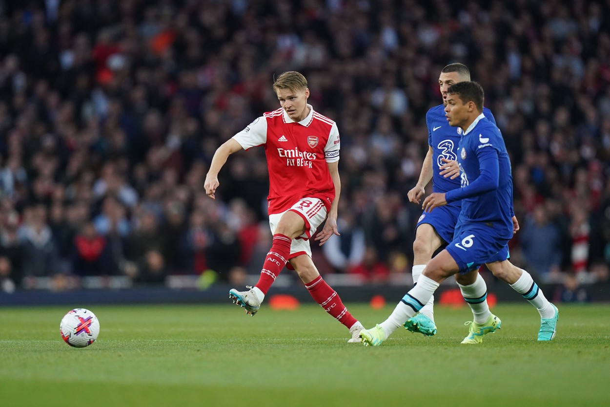 Arsenal - Chelsea 1-0, ACUM, DGS 1. Odegaard deschide scorul cu un șut superb!