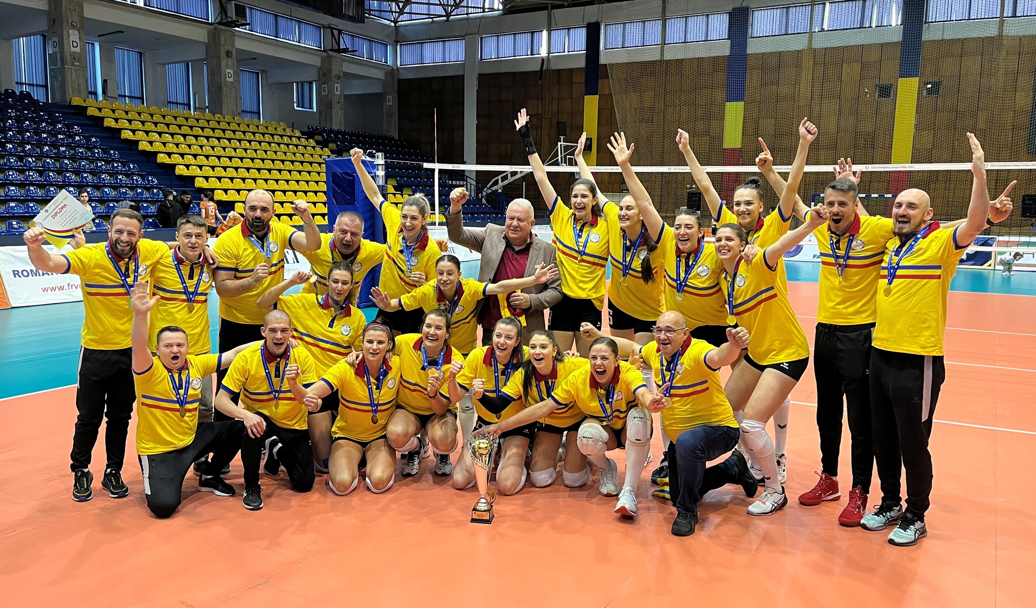 CSM Volei Alba Blaj a cucerit al șaptelea titlu de campioană a României! A învins-o în finală pe CSM Târgoviște