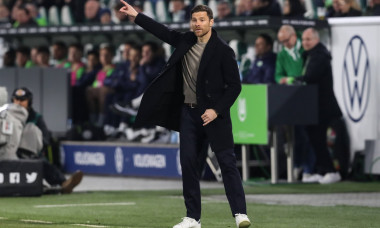 Trainer Xabi Alonso (Bayer Leverkusen) - 1. Fussball Bundesliga Saison 2022-2023 Punktspiel VfL Wolfsburg vs. Bayer Leve