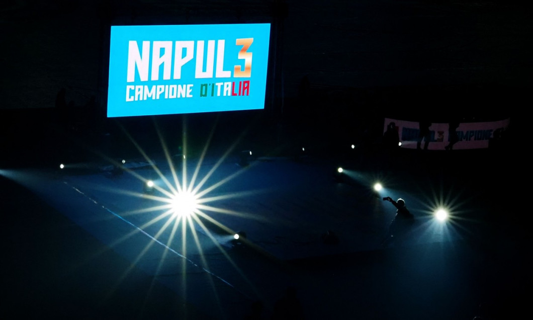 Italy: party victory Italian SerieA championship Naples, Napoli, Italy - 04 May 2023