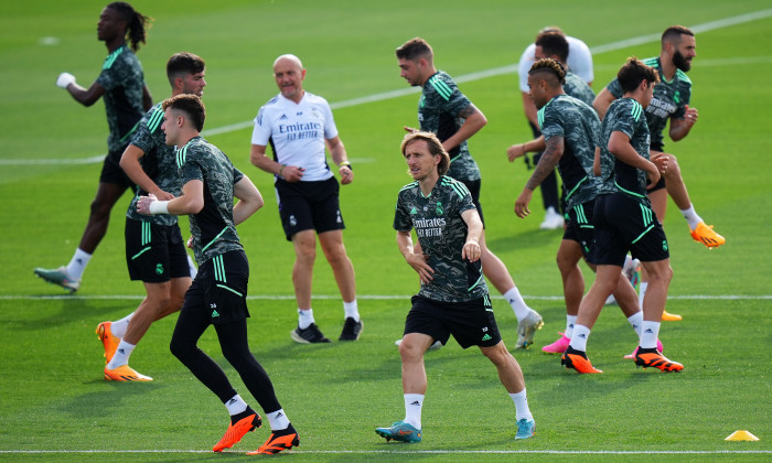 Real Madrid Training Session And Press Conference