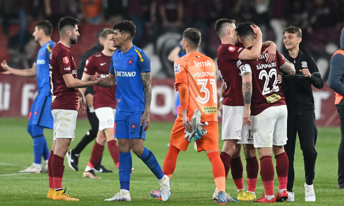 FOTBAL:RAPID BUCURESTI-FCSB, PLAY OFF SUPERLIGA SUPERBET (23.04.2023)