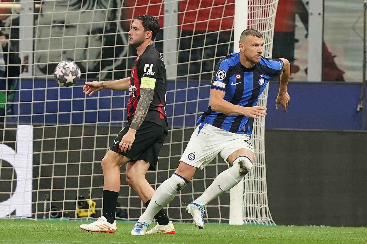 AC Milan - Inter 0-2. Oaspeții iau o opțiune importantă pentru calificarea în finala Champions League