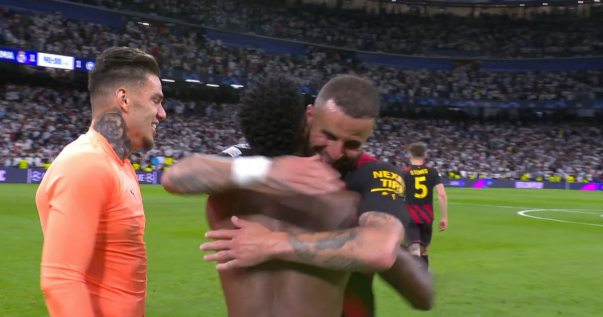 Kyle Walker ha svelato cosa ha detto a Vinicius Junior dopo che il brasiliano lo aveva umiliato al Real