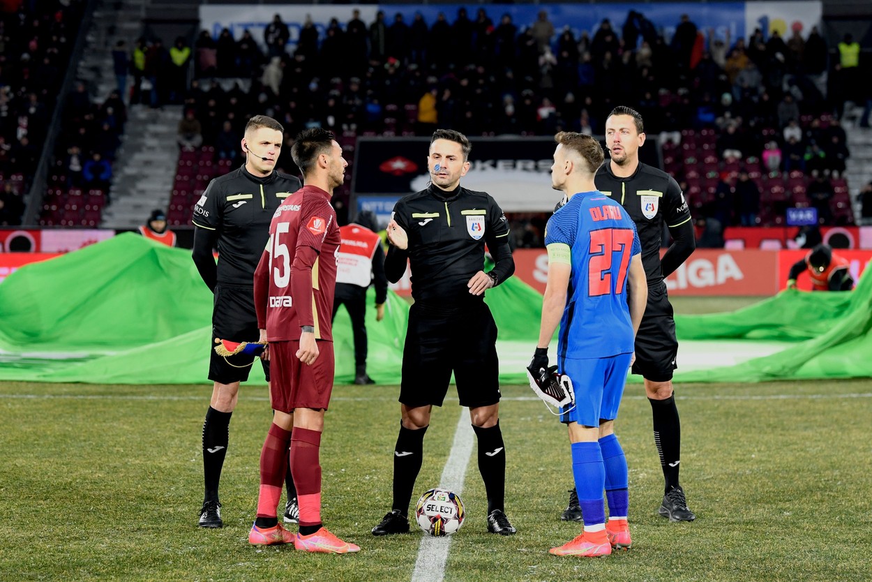 A fost stabilit arbitrul partidei FCSB - CFR Cluj
