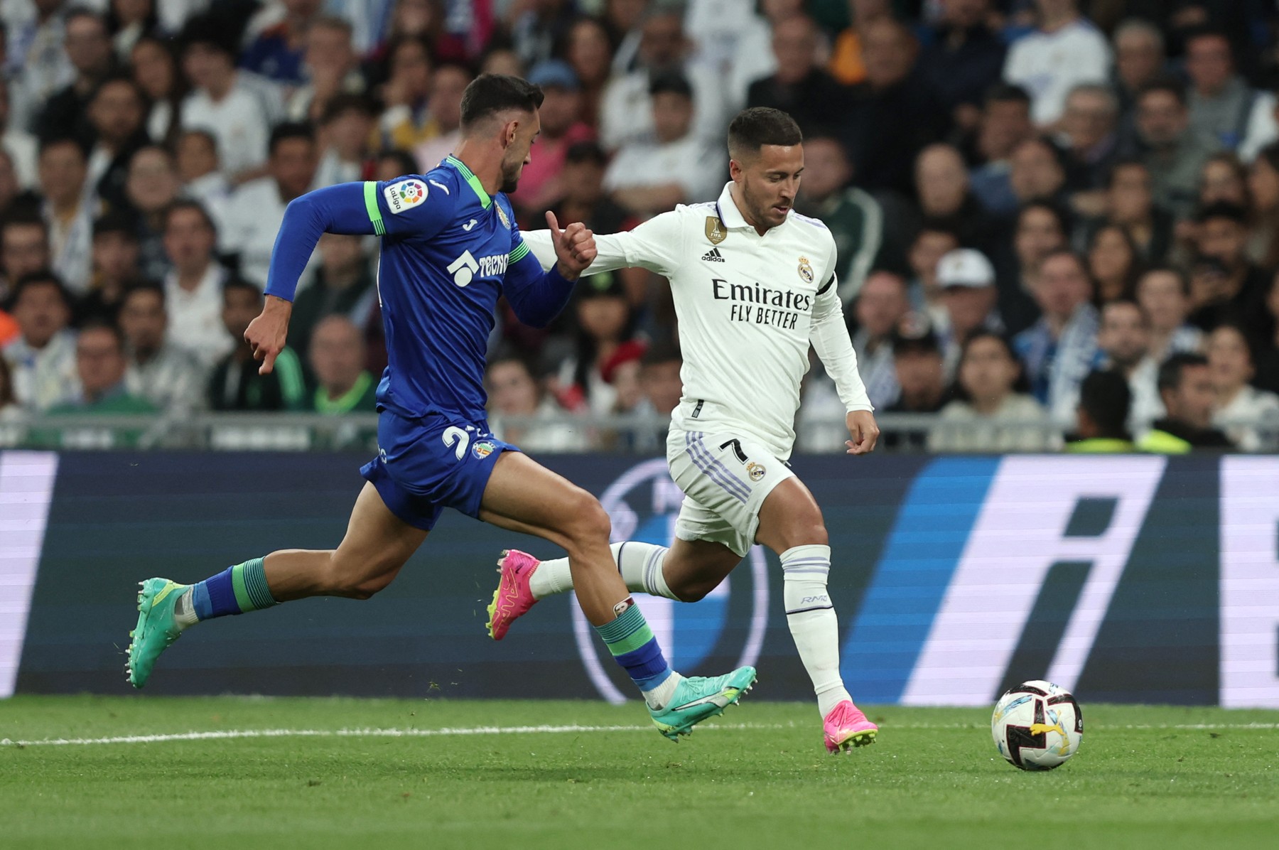 Real Madrid - Getafe 0-0, ACUM, pe Digi Sport 4. Eden Hazard, folosit titular de Carlo Ancelotti