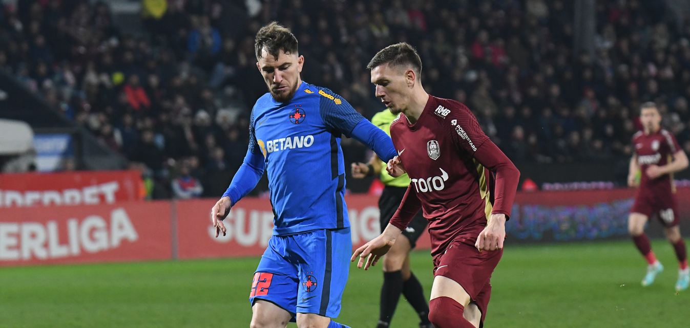 Echipele de start la FCSB - CFR Cluj