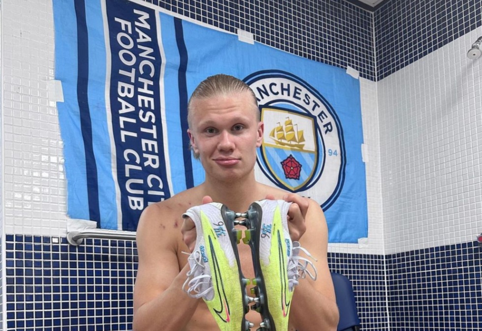 Modificarea făcută de Erling Haaland pe ghete, după ce a marcat un nou gol pentru Manchester City