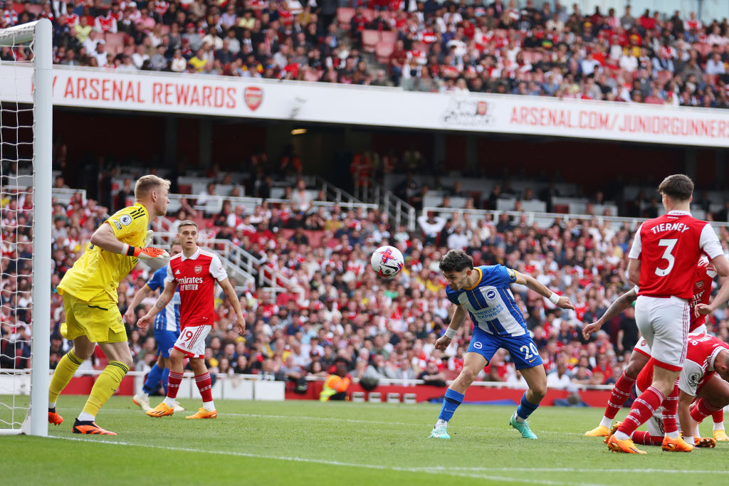 Arsenal - Brighton 0-1, ACUM, Digi Sport 2. Oaspeții deschid scorul la începutul părții secunde