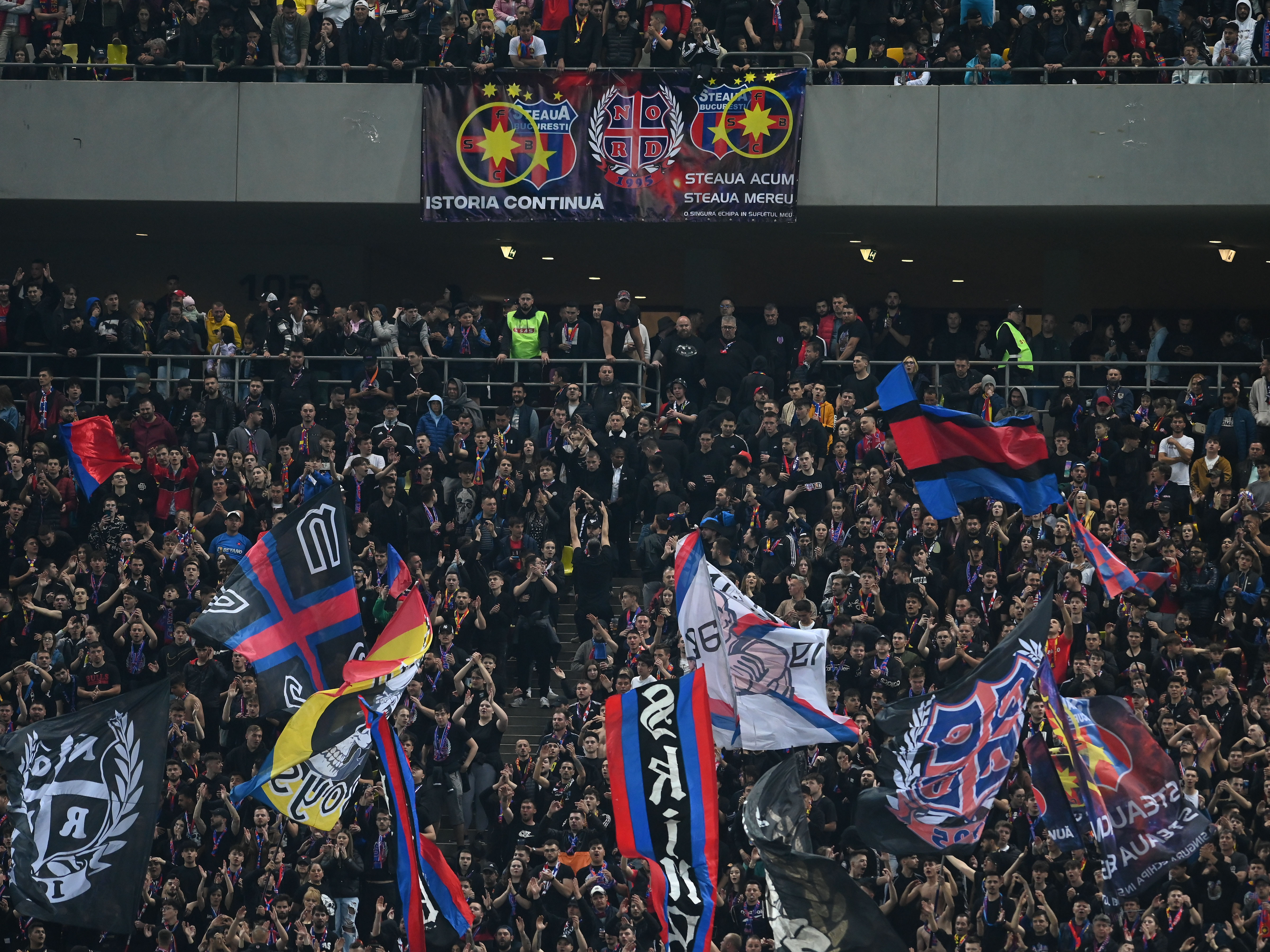 Recordul, spulberat: câți spectatori au fost prezenți la meciul FCSB - CFR Cluj