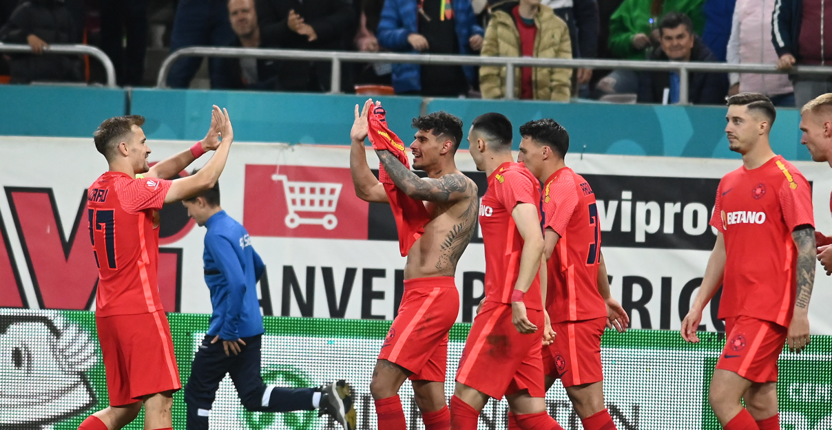 Darius Olaru a explicat pasa ”luminoasă” care a dus la golul marcat de Florinel Coman în FCSB - CFR